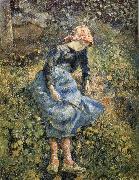 Camille Pissarro, girls